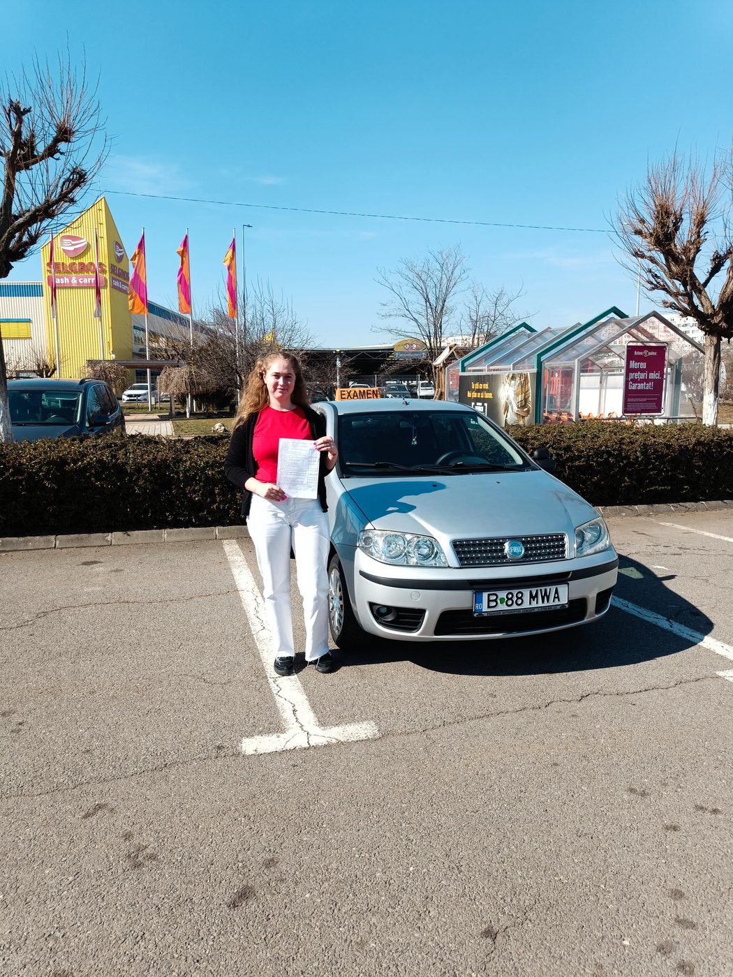 Felicitări pentru permis!