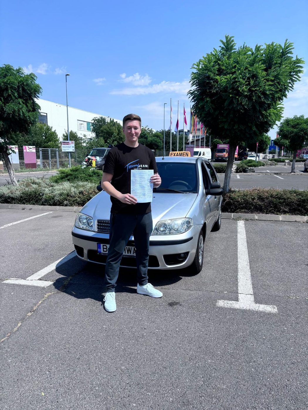 Permis în mână